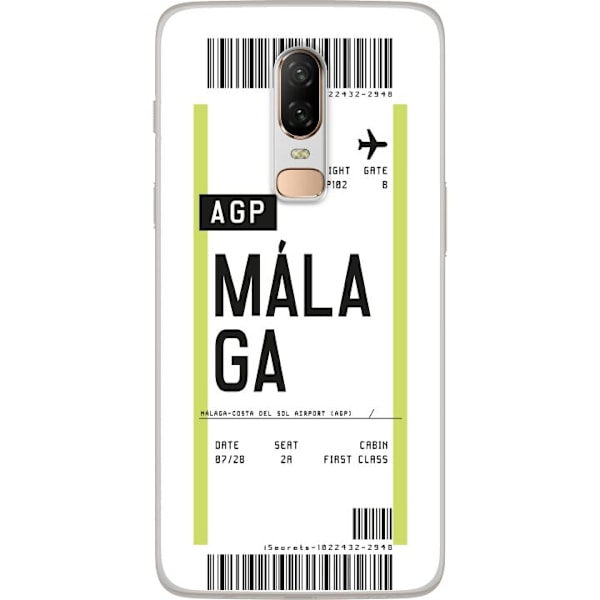 OnePlus 6 Gennemsigtig cover Malaga