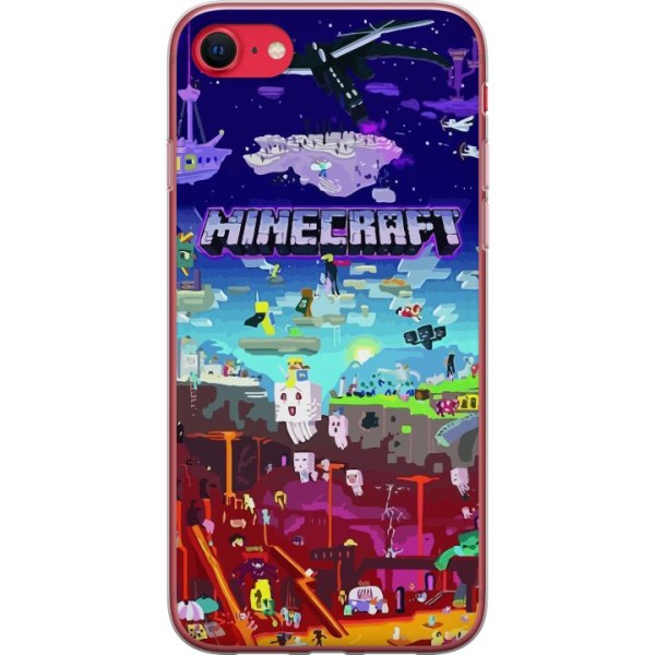 Apple iPhone 7 Gennemsigtig cover Minecraft