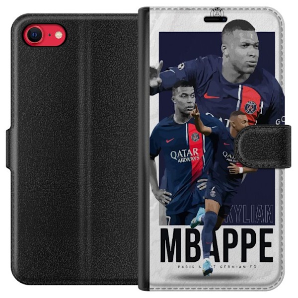 Apple iPhone 16e Plånboksfodral Kylian Mbappé