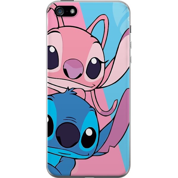 Apple iPhone 5 Genomskinligt Skal Stitch & Angel
