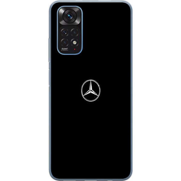 Xiaomi Redmi Note 11 Gennemsigtig cover Mercedes-Benz