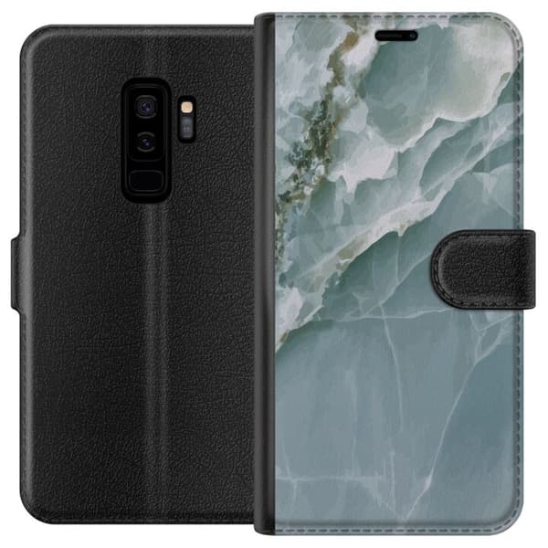 Kompatibel Tegnebogsetui til Samsung Galaxy S9+ Marmor Ishøj