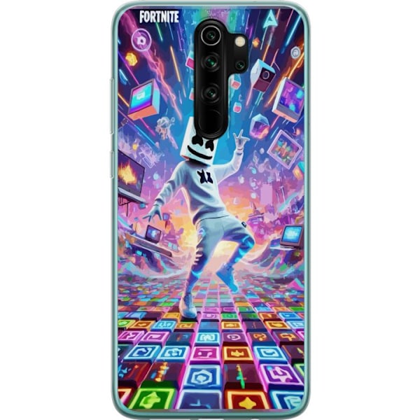 Xiaomi Redmi Note 8 Pro  Läpinäkyvä kuori Fortnite Dance |