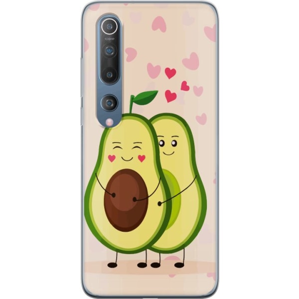 Xiaomi Mi 10 5G Gennemsigtig cover Avokado Kærlighed