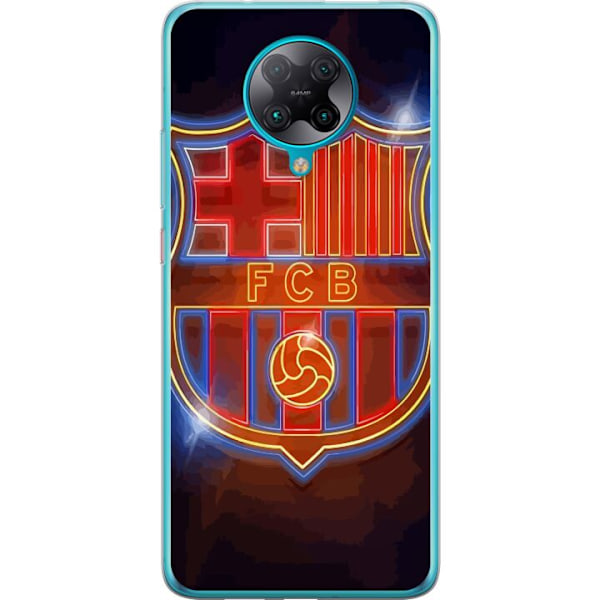 Xiaomi Poco F2 Pro Genomskinligt Skal FC Barcelona