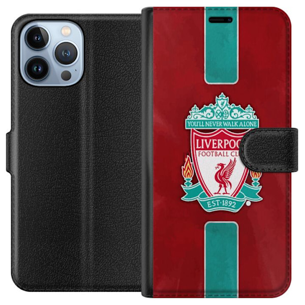 Apple iPhone 13 Pro Max Lompakkokotelo Liverpool FC - Klassine