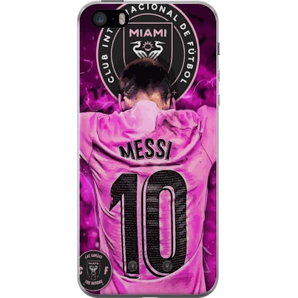 Apple iPhone 5s Genomskinligt Skal Messi