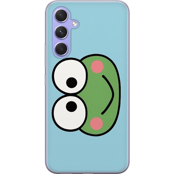 Samsung Galaxy A54 Läpinäkyvä kuori Keroppi Smile
