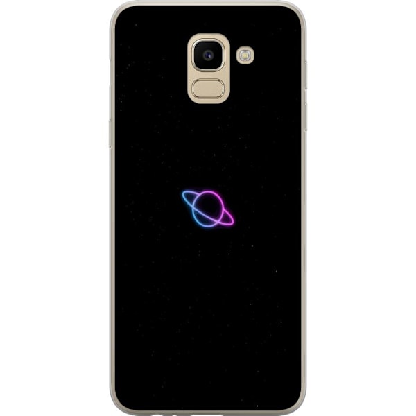 Samsung Galaxy J6 Läpinäkyvä kuori Space