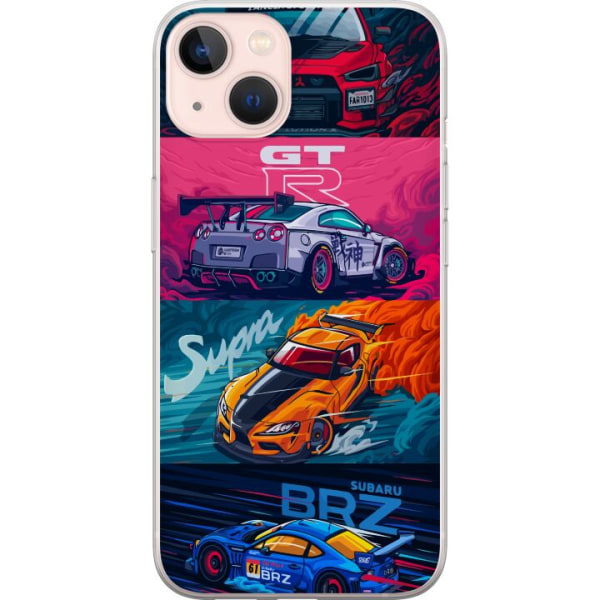 Apple iPhone 13 Gjennomsiktig deksel Subaru Racing