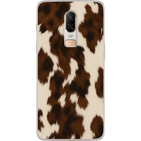 OnePlus 6 Läpinäkyvä kuori Värisuihku