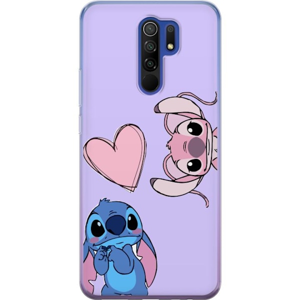 Xiaomi Redmi 9 Läpinäkyvä kuori Stitch Mode