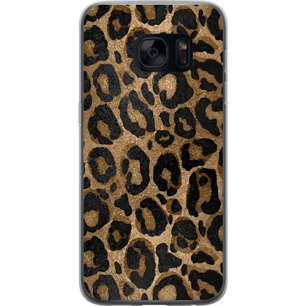 Samsung Galaxy S7 Genomskinligt Skal Leopard Luxe