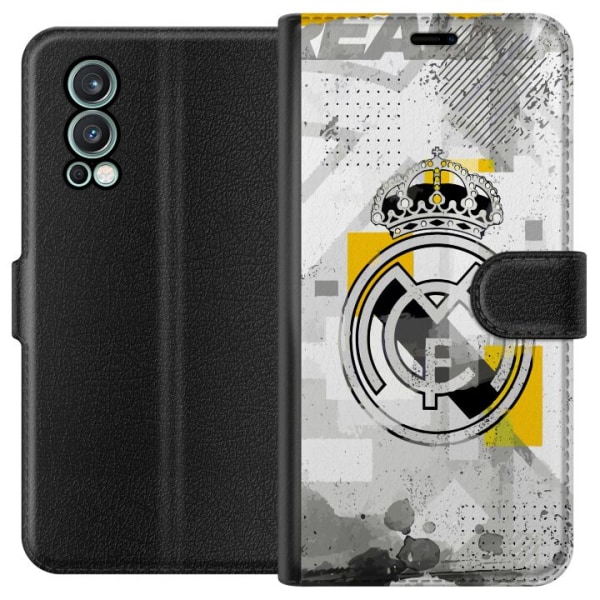 OnePlus Nord 2 5G Plånboksfodral Real Madrid