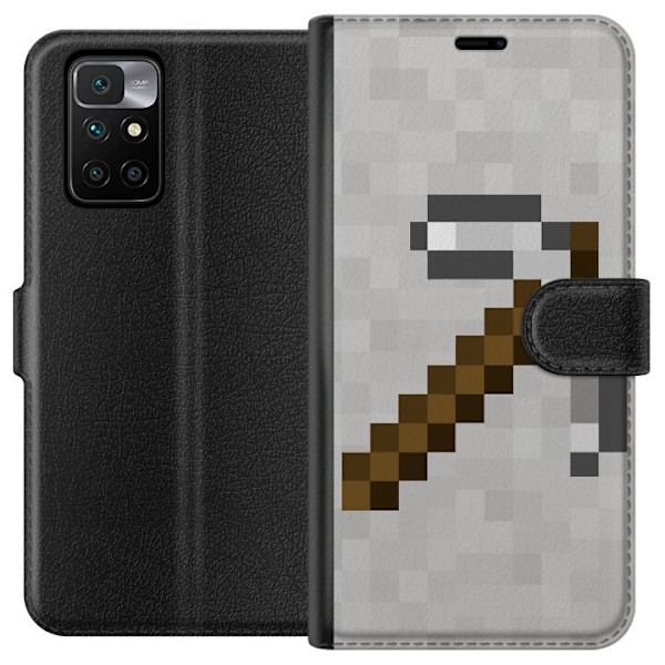 Xiaomi Redmi 10 Tegnebogsetui Minecraft Værktøjer