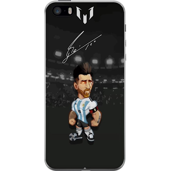 Apple iPhone 5s Gennemsigtig cover Messi