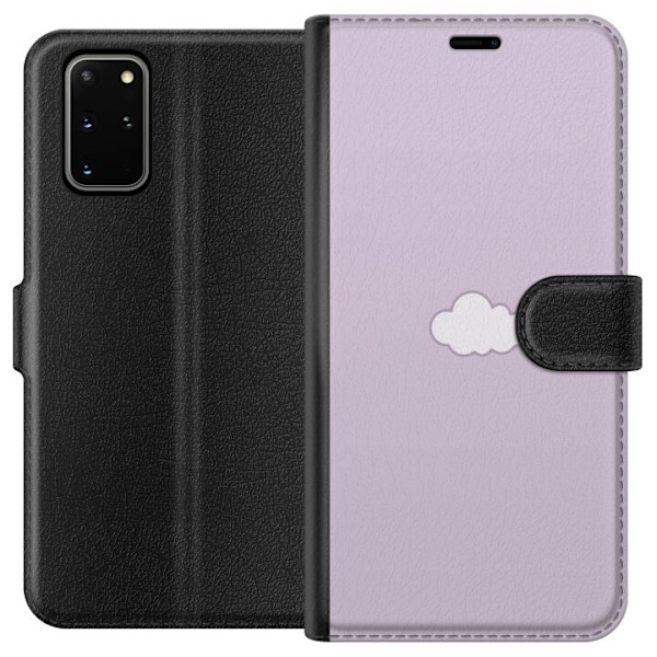 Samsung Galaxy S20+ Tegnebogsetui Lilla Sky - minimalistisk sky på lilla baggrund
