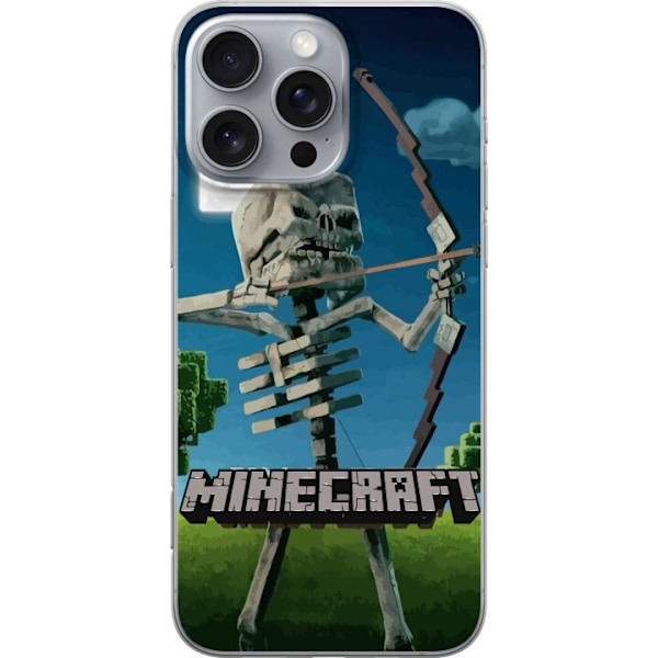 Apple iPhone 16 Pro Max Genomskinligt Skal A Minecraft Movie