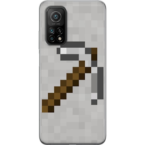 Xiaomi Mi 10T 5G Genomskinligt Skal Minecraft Tools