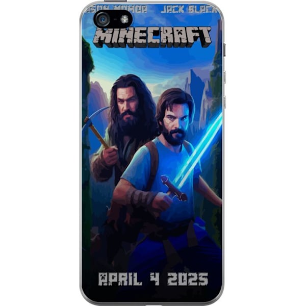 Apple iPhone 5 Genomskinligt Skal A Minecraft Movie