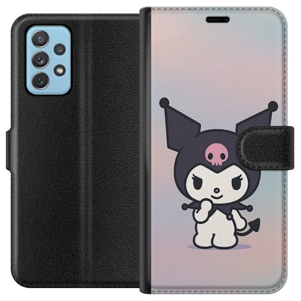 Samsung Galaxy A52 5G Plånboksfodral Kawaii Sanrio Kuromi