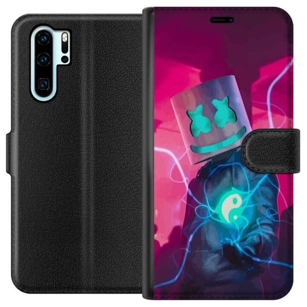 Kompatibelt Lommeboketui til Huawei P30 Pro Marshmello Fortnite