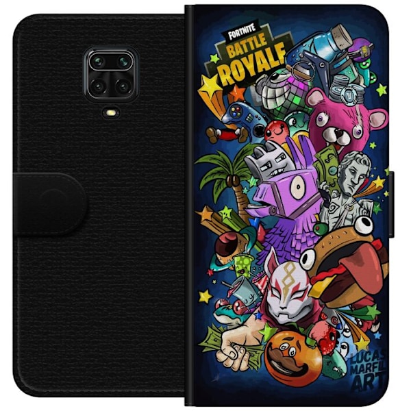 Xiaomi Redmi Note 9S Tegnebogsetui Fortnite