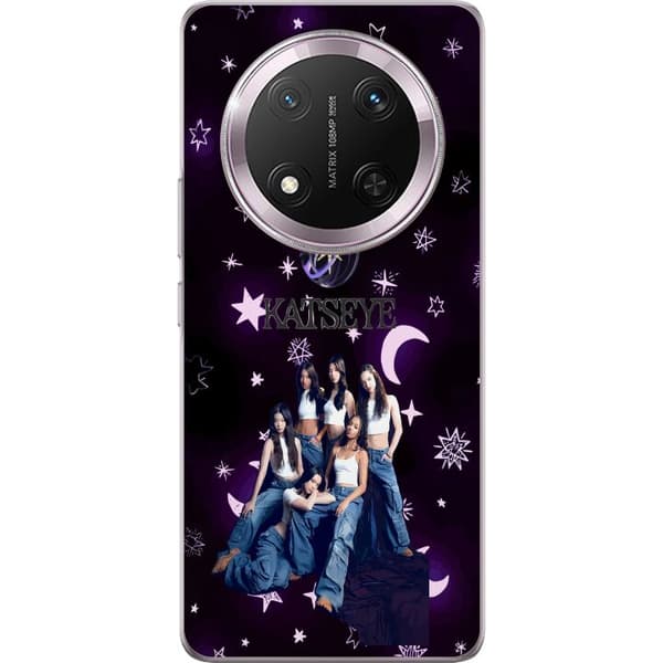 Kompatibelt Mobildeksel til Honor Magic7 Lite KATSEYE lila