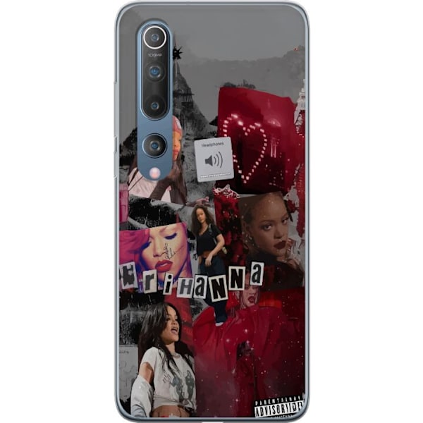 Xiaomi Mi 10 5G Gjennomsiktig deksel Rihanna – Iconic Fashio