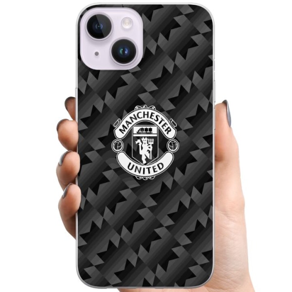Apple iPhone 15 Plus TPU Mobilskal Manchester United FC