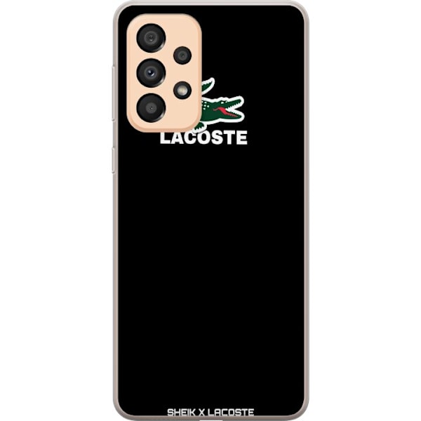 Samsung Galaxy A33 5G Gjennomsiktig deksel Lacoste