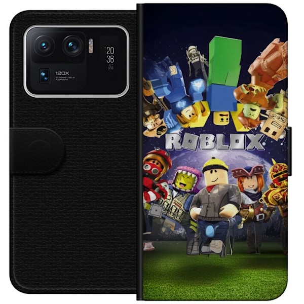 Xiaomi Mi 11 Ultra Tegnebogsetui Roblox Verden - Gaming Eventyr for Børn og Unge