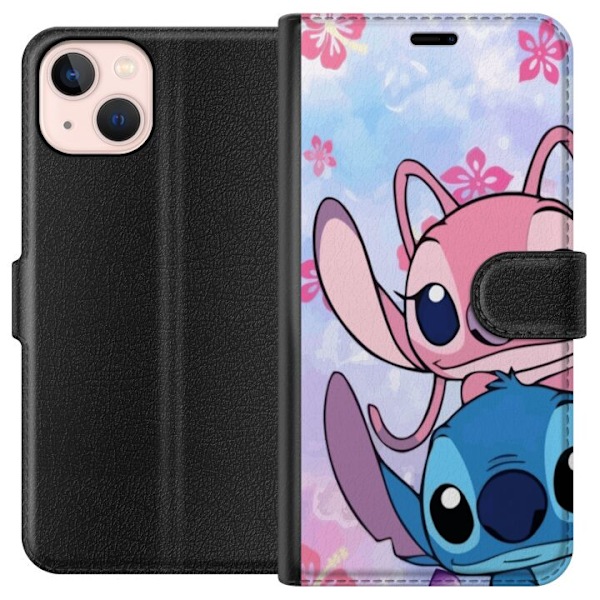 Apple iPhone 13 Tegnebogsetui Stitch & Angel