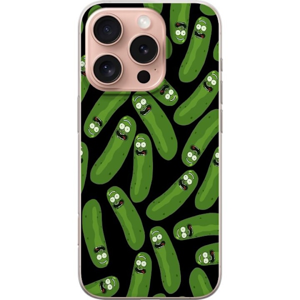 Apple iPhone 16 Pro Läpinäkyvä kuori Rick and Morty - Pickl