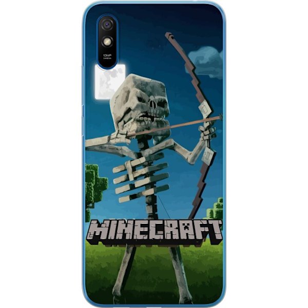 Xiaomi Redmi 9AT Genomskinligt Skal A Minecraft Movie