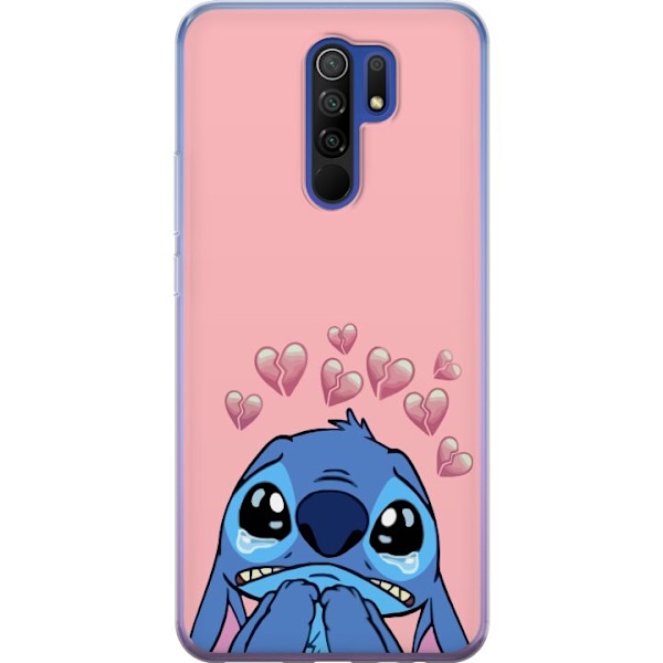 Xiaomi Redmi 9 Genomskinligt Skal Stitch