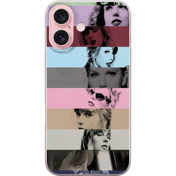 Apple iPhone 16 Gennemsigtig cover Taylor Swift