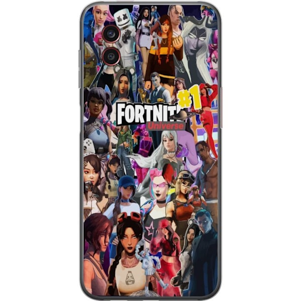 Samsung Galaxy Xcover6 Pro Gjennomsiktig deksel Fortnite