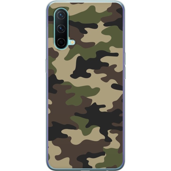 OnePlus Nord CE 5G Gennemsigtig cover Militær