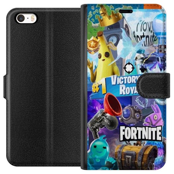 Apple iPhone SE (2016) Plånboksfodral Fortnite