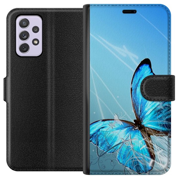 Samsung Galaxy A52s 5G Tegnebogsetui Sommerfugl