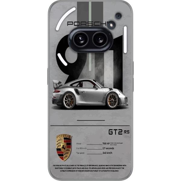 Nothing Phone (2a) Gennemsigtig cover Porsche 911