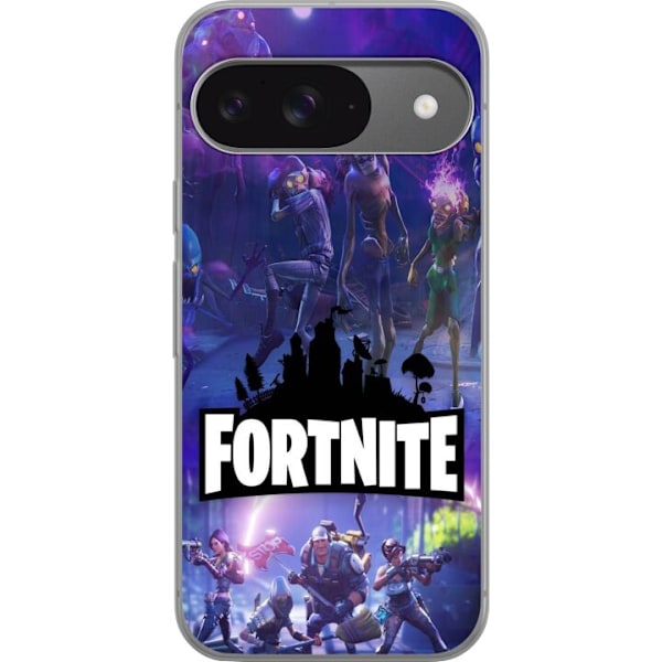 Google Pixel 9 Pro Gennemsigtig cover Fortnite