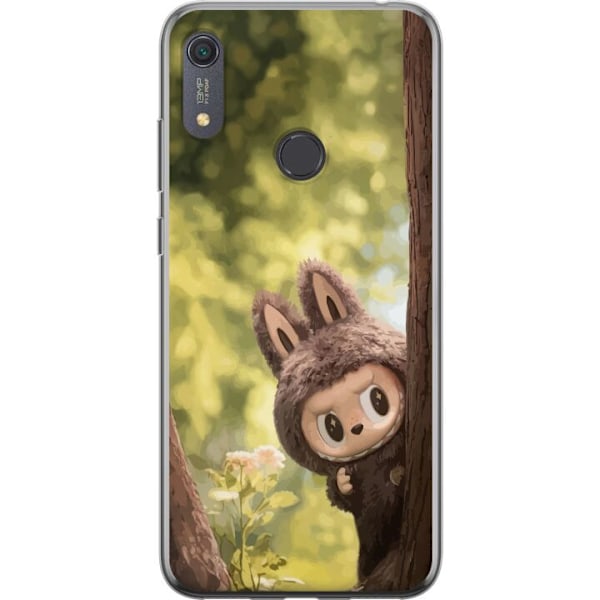 Huawei Y6s (2019) Genomskinligt Skal Labubu Graffiti Vibes – Gatukonst i monsterform