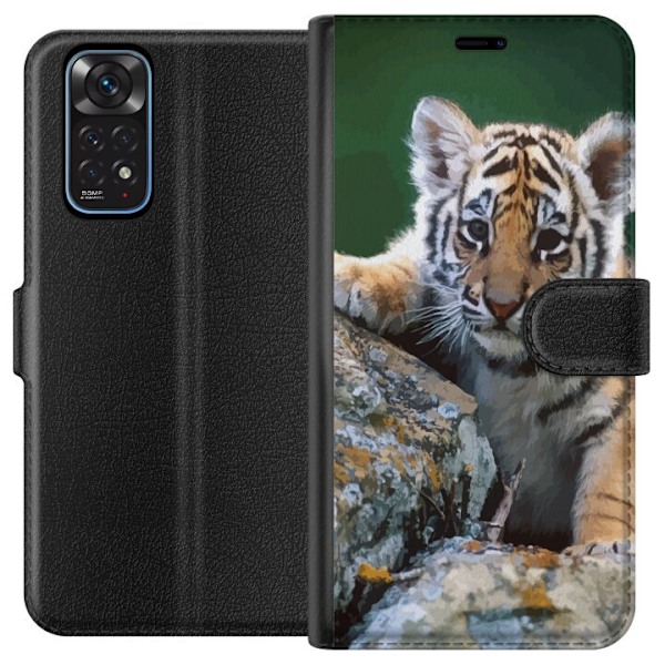 Xiaomi Redmi Note 11 Lommeboketui Tiger