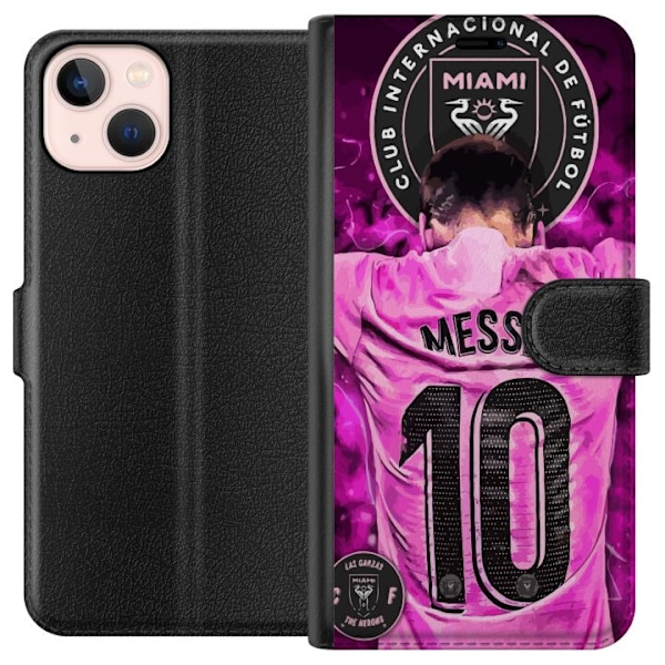 Apple iPhone 13 Tegnebogsetui Messi