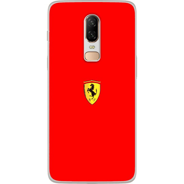 OnePlus 6 Läpinäkyvä kuori Ferrari S.p.A.