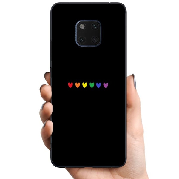 Huawei Mate 20 Pro TPU Mobildeksel Stolt Hjerter