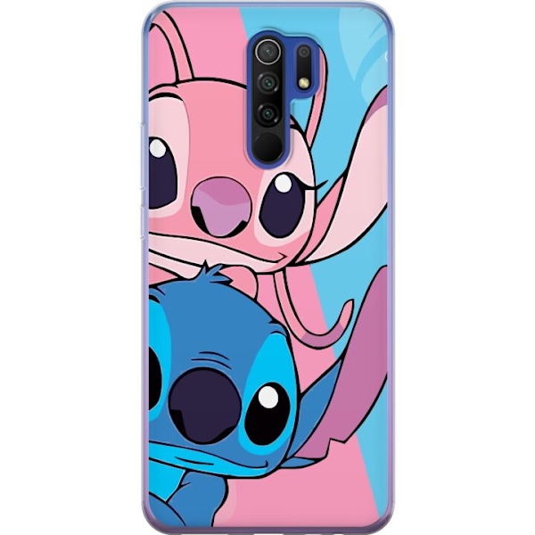 Xiaomi Redmi 9 Gjennomsiktig deksel Stitch & Angel