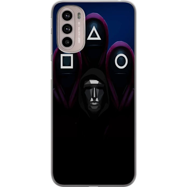 Motorola Moto G41 Läpinäkyvä kuori Squid Game Kausi 3 Uudet Ikoni Suosittu Sarja TV Motiivi Aasialainen Draama Trendikäs Graafinen Suunnittelu